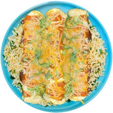 Healthy Tex Mex Chicken Enchiladas